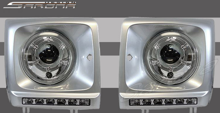 Custom Mercedes G Class  SUV/SAV/Crossover Head Lights (2002 - 2006) - $790.00 (Part #MB-001-HL)